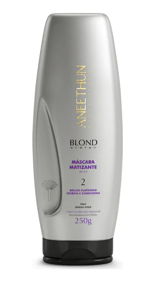 ANEETHUN PROFISSIONAL BLOND SYSTEM MÁSCARA MATIZANTE 250G ANEETHUN PROFISSIONAL BLOND SYSTEM MÁSCARA MATIZANTE 250G