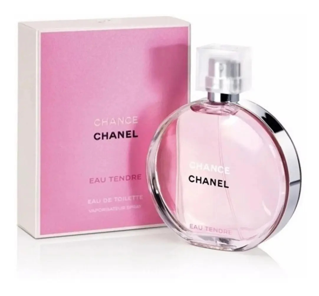 Chanel Chance Eau Tendre Edt 100ml Floral Frutado Longa Duração Chanel Chance Eau Tendre Edt 100ml Floral Frutado Longa Duração