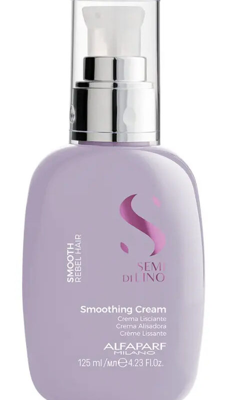 ALFAPARF MILANO SEMI DI LINO SMOOTH REBEL HAIR SMOOTHING CREAM LEAVE-IN 125ML