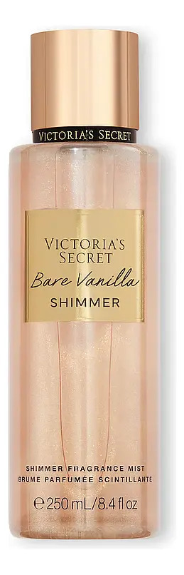 VICTORIA SECRET BODY SPLASH BARE VANILLA SHIMMER 250ML VICTORIA SECRET BODY SPLASH BARE VANILLA SHIMMER 250ML