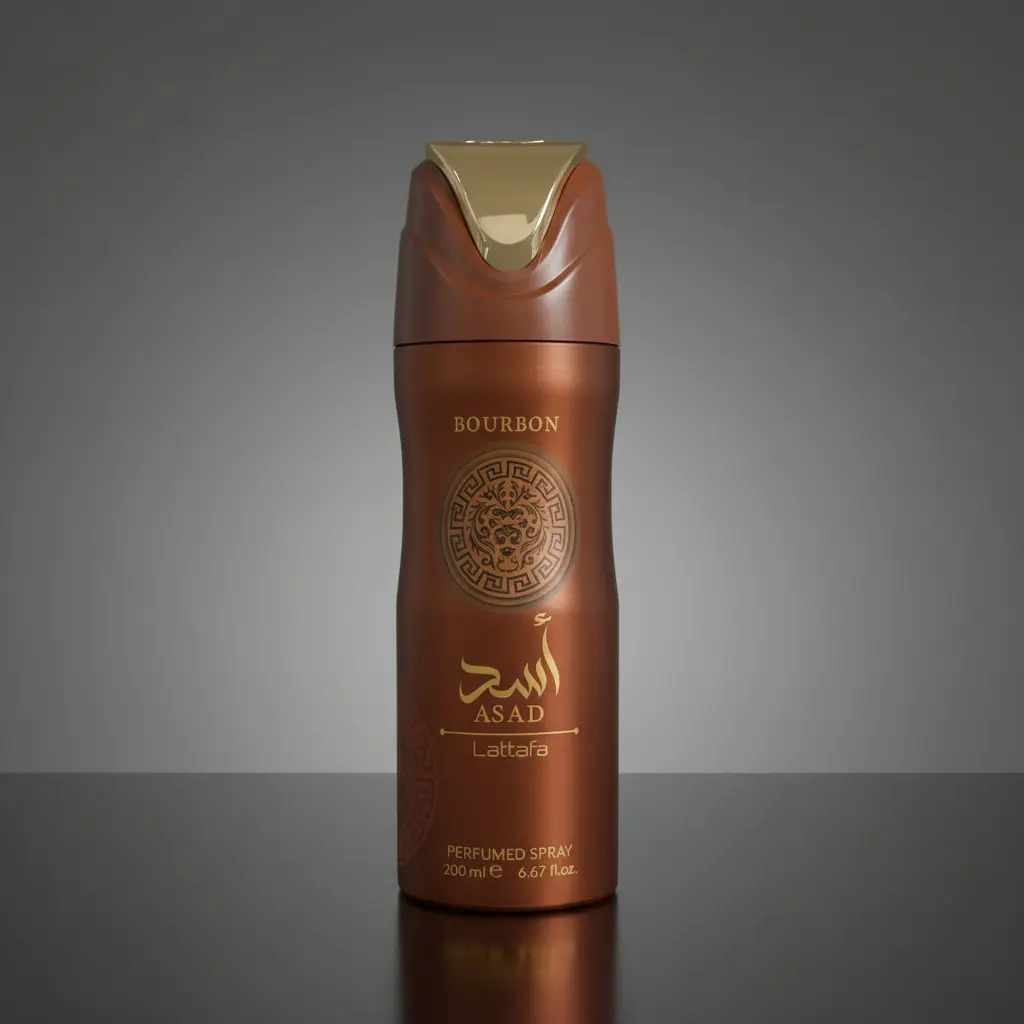 Spray Perfume Lattafa Asad 200ml Masculino Dia A Dia Body Spray Spray Perfume Lattafa Asad 200ml Masculino Dia A Dia Body Spray