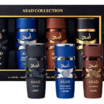Kit Perfume Lattafa Asad Collection Masculino 4x 25ml