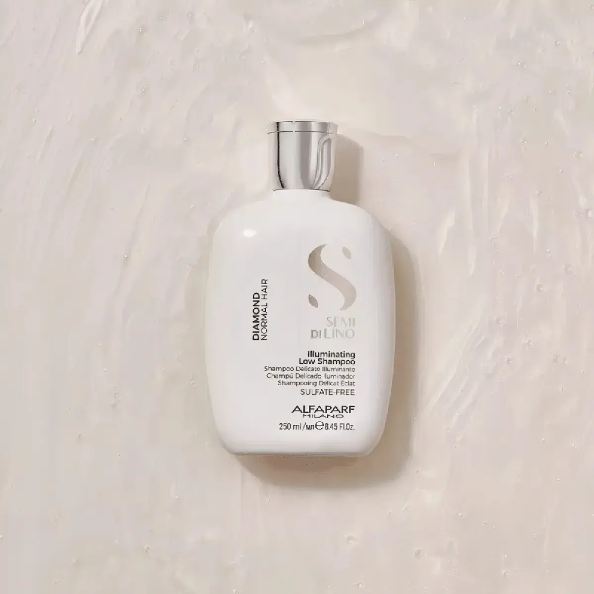 ALFAPARF MILANO SEMI DI LINO DIAMOND ILLUMINATING LOW SHAMPOO 250ML