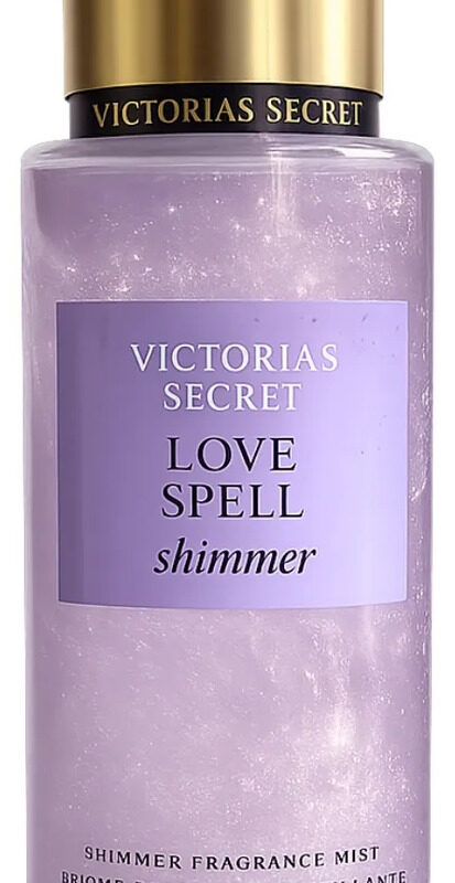VICTORIA SECRET BODY SPLASH  LOVE SPELL SHIMMER 250ML