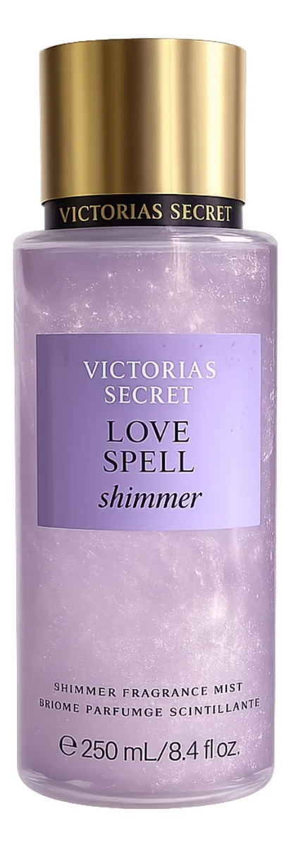 VICTORIA SECRET BODY SPLASH LOVE SPELL SHIMMER 250ML VICTORIA SECRET BODY SPLASH LOVE SPELL SHIMMER 250ML