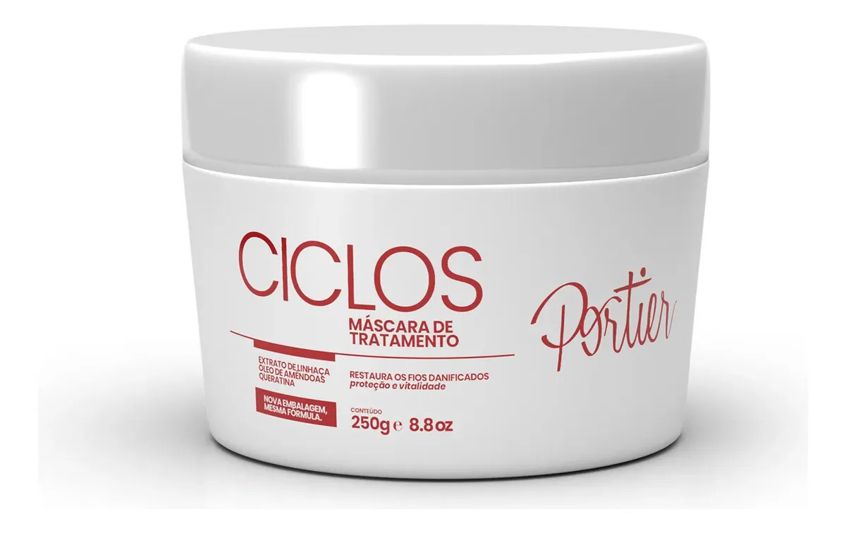 PORTIER PROFISSIONAL CICLOS B-TOX MÁSCARA DE TRATAMENTO 250ML PORTIER PROFISSIONAL CICLOS B-TOX MÁSCARA DE TRATAMENTO 250ML