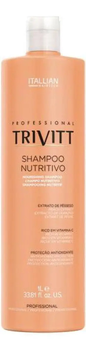 ITALLIAN HAIR TECH PROFISSIONAL TRIVITT SHAMPOO NUTRITIVO 1L ITALLIAN HAIR TECH PROFISSIONAL TRIVITT SHAMPOO NUTRITIVO 1L