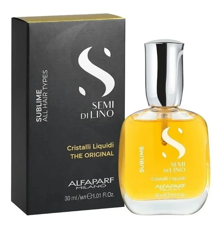 ALFAPARF MILANO SEMI DI LINO SUBLIME ALL HAIR TYPES ÓLEO CAPILAR CONDICIONANTE CRISTALLI 30ML ALFAPARF MILANO SEMI DI LINO SUBLIME ALL HAIR TYPES ÓLEO CAPILAR CONDICIONANTE CRISTALLI 30ML