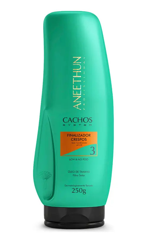 ANEETHUN PROFISSIONAL CACHOS SYSTEM FINALIZADOR CRESPOS 3 COM ÓLEO DE TAMANU 250G ANEETHUN PROFISSIONAL CACHOS SYSTEM FINALIZADOR CRESPOS 3 COM ÓLEO DE TAMANU 250G
