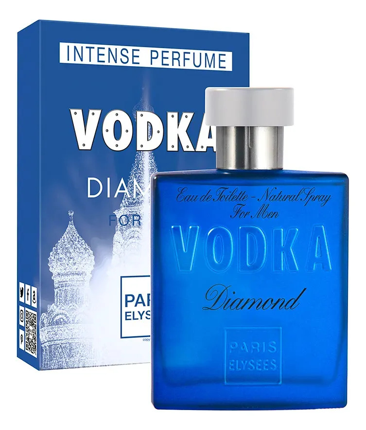 PARIS ELYSEES PERFUME VODKA DAIMOND 100ML PARIS ELYSEES PERFUME VODKA DAIMOND 100ML