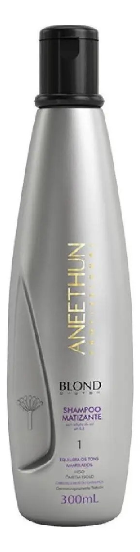 ANEETHUN PROFISSIONAL BLOND SYSTEM SHAMPOO MATIZANTE 300ML ANEETHUN PROFISSIONAL BLOND SYSTEM SHAMPOO MATIZANTE 300ML