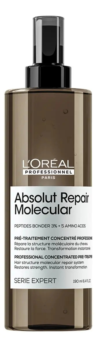 L’ORÉAL PROFESSIONNEL ABSOLUTE REPAIR MOLECULAR PRÉ- TRATAMENTO 200ML L’ORÉAL PROFESSIONNEL ABSOLUTE REPAIR MOLECULAR PRÉ- TRATAMENTO 200ML