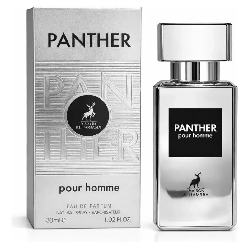 MAISON ALHAMBRA PERFUME PANTHER POUR HOMME EAU DE PARFUM 30ML