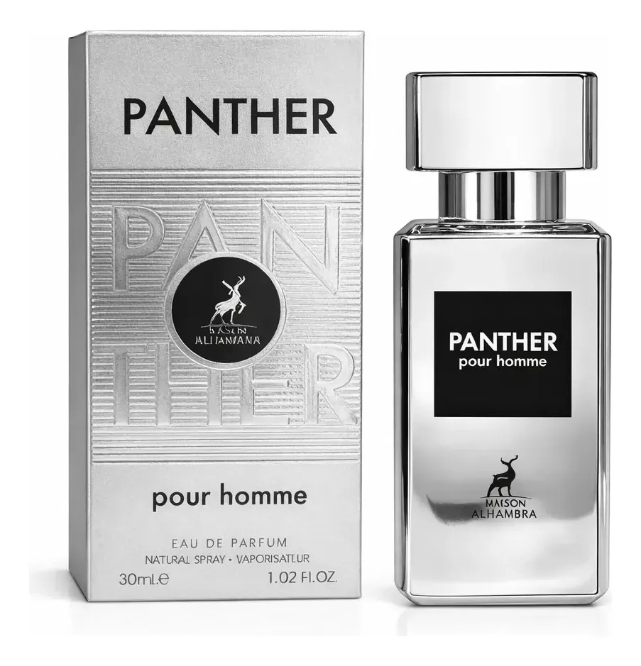 MAISON ALHAMBRA PERFUME PANTHER POUR HOMME EAU DE PARFUM 30ML MAISON ALHAMBRA PERFUME PANTHER POUR HOMME EAU DE PARFUM 30ML