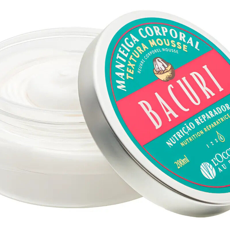 L’OCCITANE AU BRÉSIL MANTEIGA CORPORAL BACURI NUTRIÇÃO REPARADORA 186G