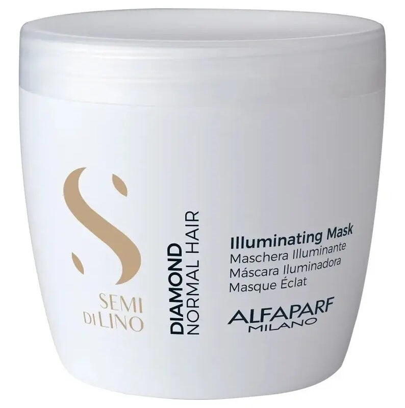 ALFAPARF MILANO SEMI DI LINO MÁSCARA DIAMOND ILLUMINATING 500ML