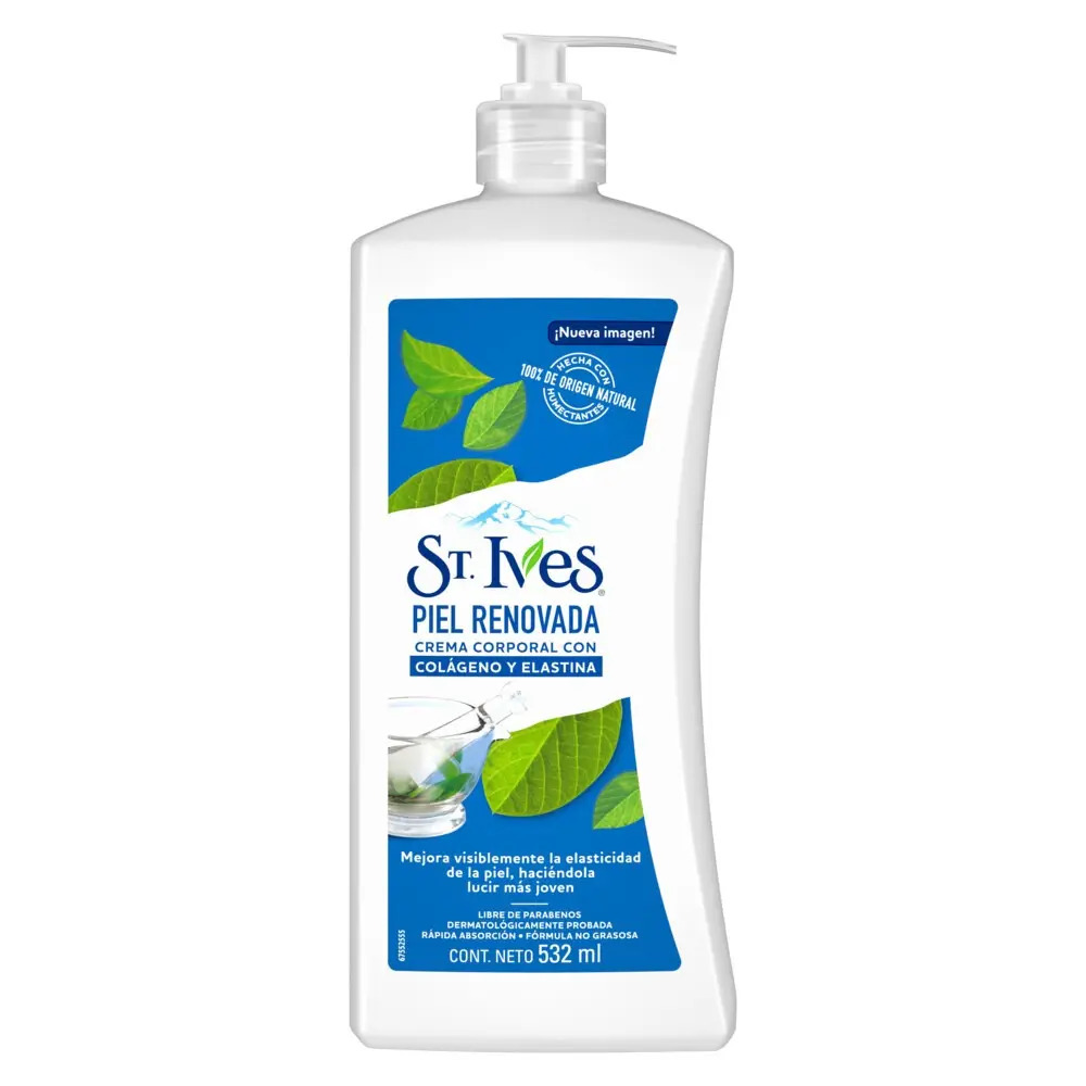 ST.IVES CREME CORPORAL COLÁGENO PIEL RENOVADA 532ML ST.IVES CREME CORPORAL COLÁGENO PIEL RENOVADA 532ML