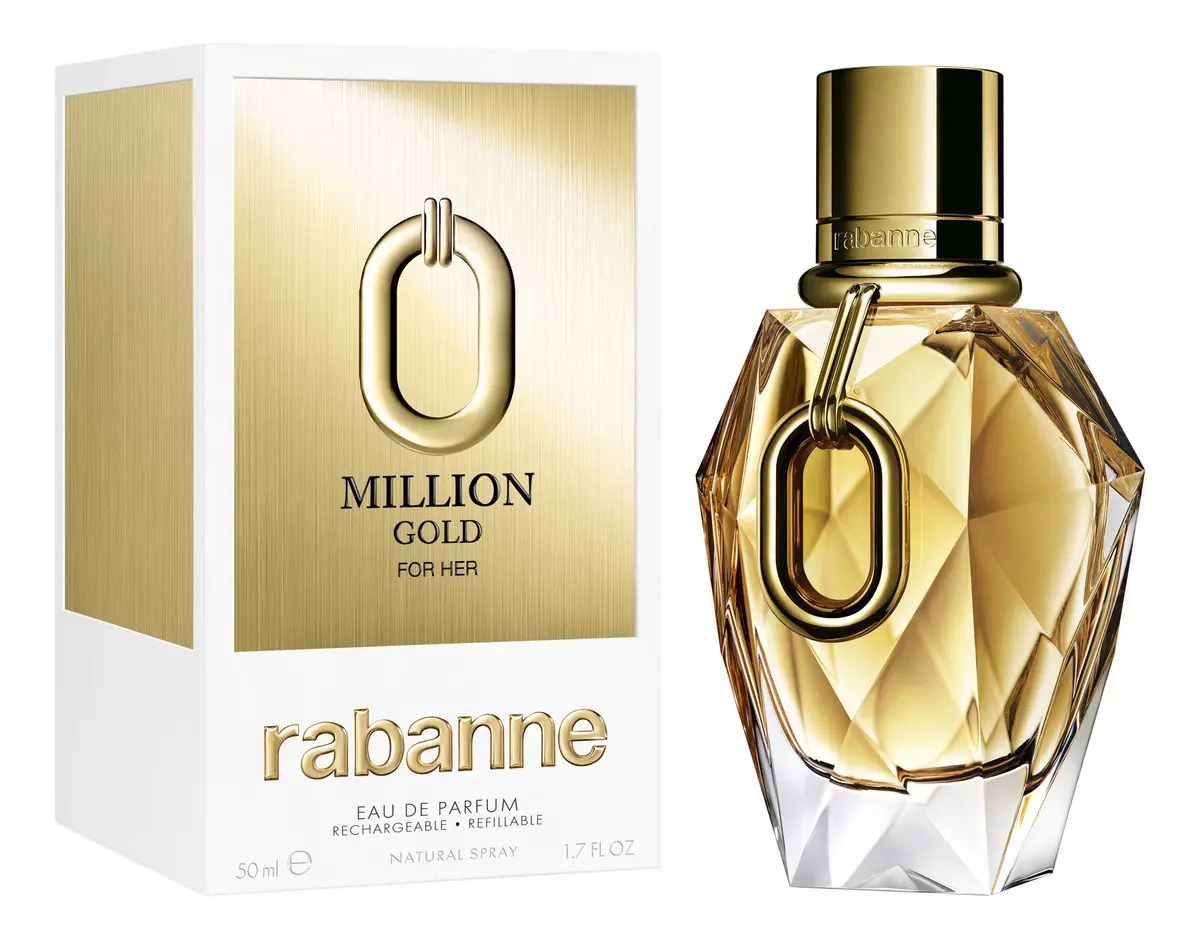 PACO RABANNE PERFUME MILLION GOLD FOR WOMEN 50ML PACO RABANNE PERFUME MILLION GOLD FOR WOMEN 50ML