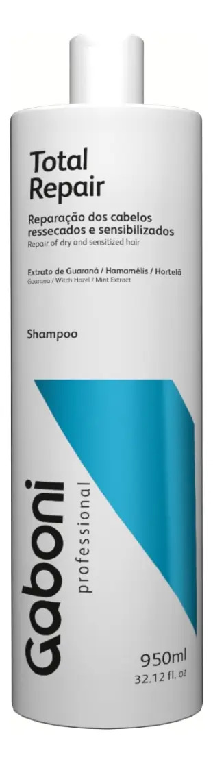 Hampoo Reparação E Nutrição Imediata Total Repair 950ml Gab Hampoo Reparação E Nutrição Imediata Total Repair 950ml Gab