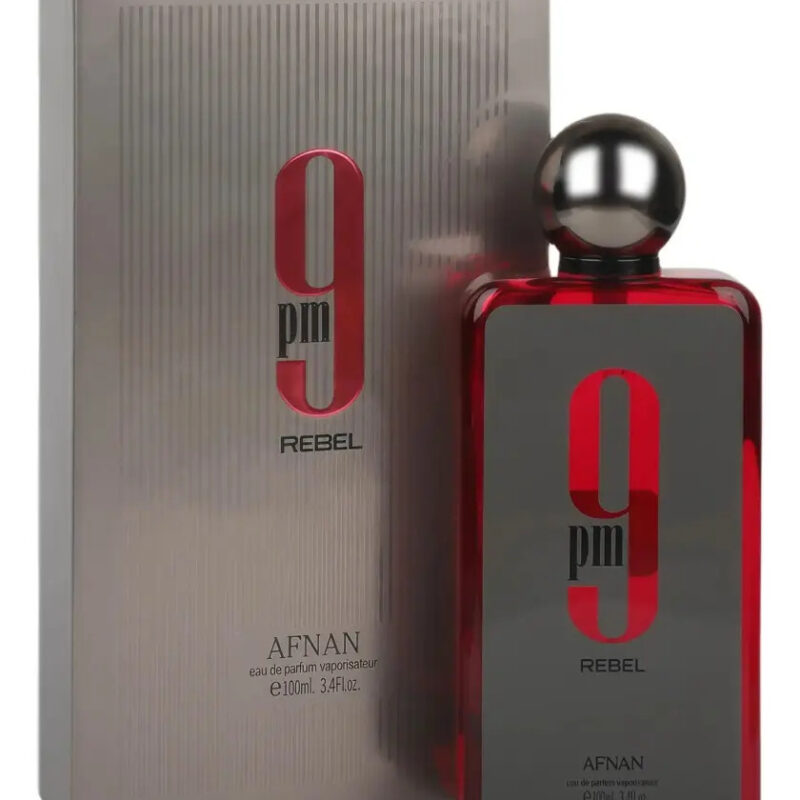 AFNAN PERFUME 9 PM REBEL EAU DE PARFUM 100ML