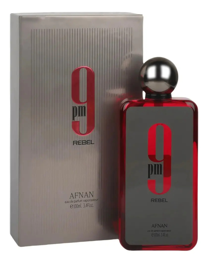 AFNAN PERFUME 9 PM REBEL EAU DE PARFUM 100ML AFNAN PERFUME 9 PM REBEL EAU DE PARFUM 100ML