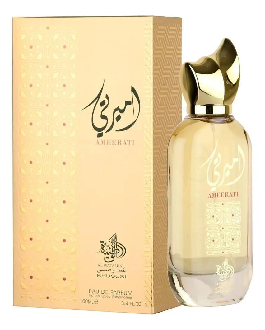 AL WATANIAH PERFUME AMEERATI EAU DE PARFUM 100ML AL WATANIAH PERFUME AMEERATI EAU DE PARFUM 100ML
