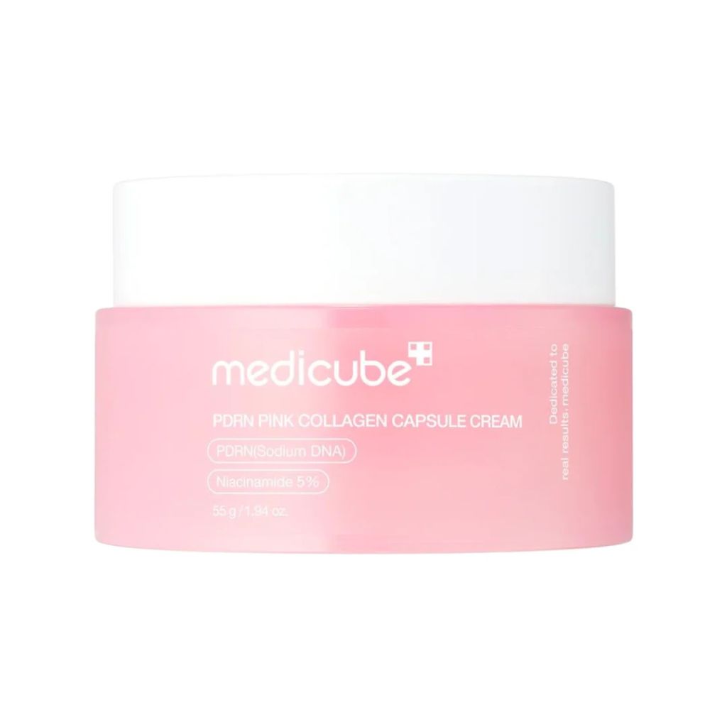 MEDICUBE PDRN PINK COLLAGEN CAPSULE CREAM 55G MEDICUBE PDRN PINK COLLAGEN CAPSULE CREAM 55G