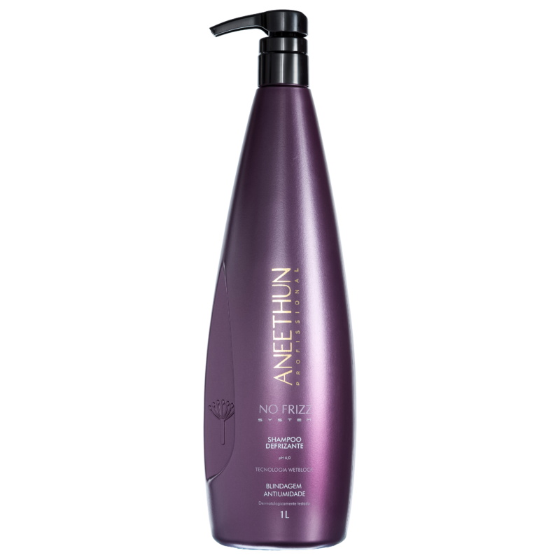 ANEETHUN PROFISSIONAL NO FRIZZ SYSTEM SAMPOO DEFRIZANTE 1L