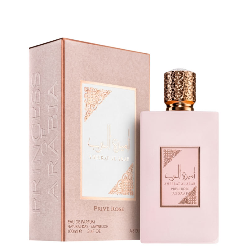 ASDAAF PERFUME AMEERAT AL ARAB PRIVE ROSE EAU DE PARFUM 100ML