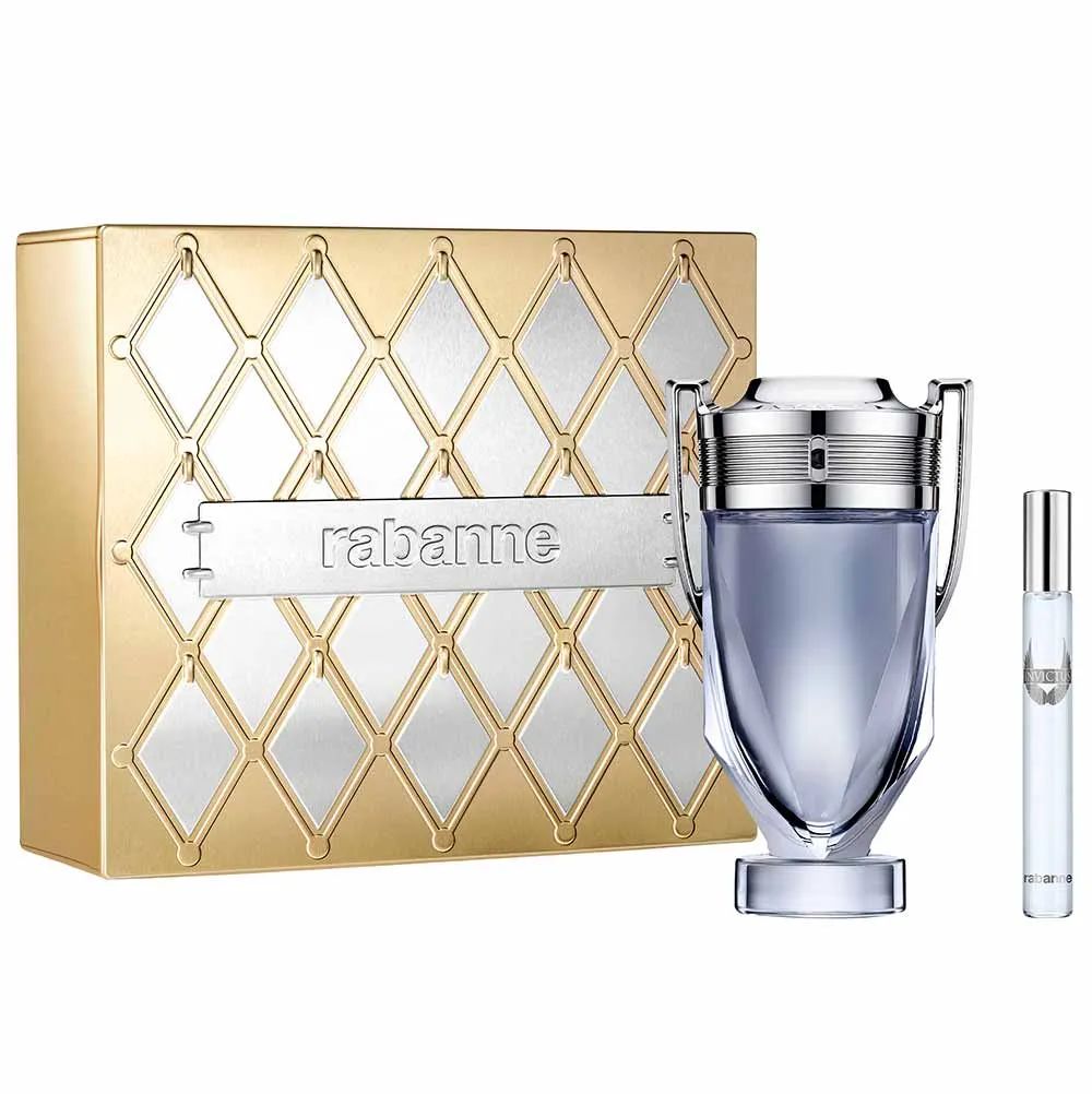 KIT PACO RABANNE PERFUME EDT INVICTUS 200ML+10ML KIT PACO RABANNE PERFUME EDT INVICTUS 200ML+10ML
