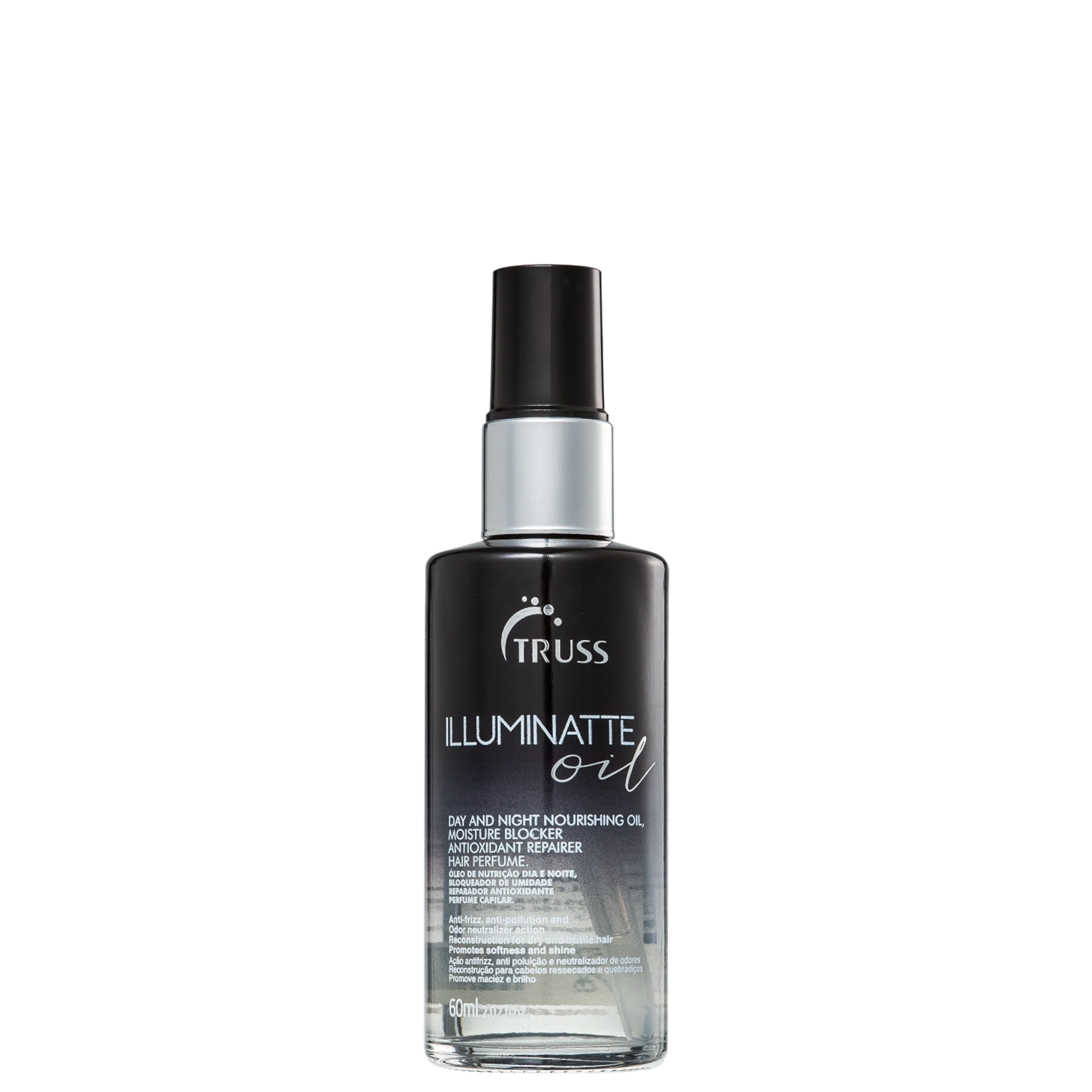 TRUSS PROFESSIONAL ILLUMINATTE OIL ÓLEO CAPILAR NUTRITIVO DIA E NOITE 60ML TRUSS PROFESSIONAL ILLUMINATTE OIL ÓLEO CAPILAR NUTRITIVO DIA E NOITE 60ML