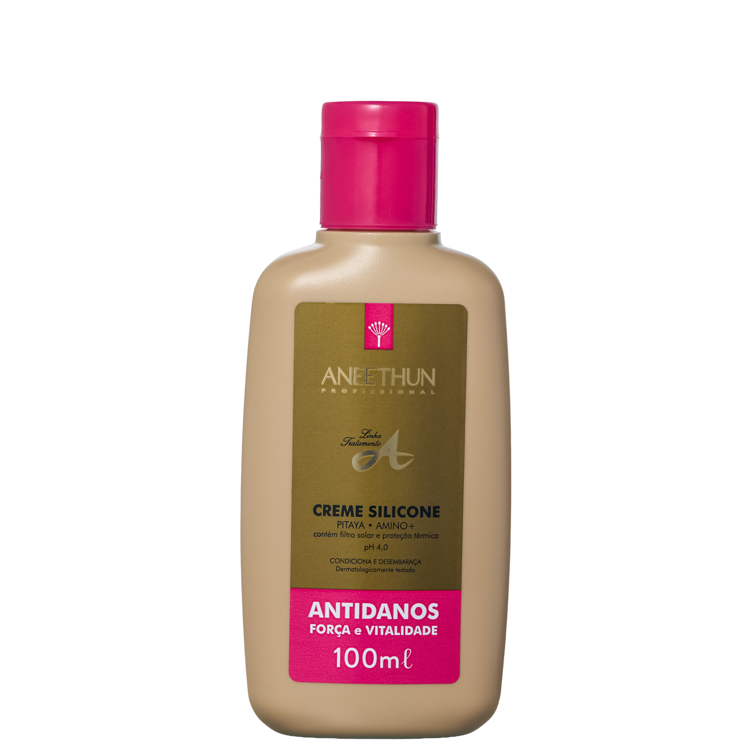 ANEETHUN PROFISSIONAL LINHA TRATAMENTO A CREME SILICONE ANTIDANOS, FORÇA E VITALIDADE 100ML ANEETHUN PROFISSIONAL LINHA TRATAMENTO A CREME SILICONE ANTIDANOS, FORÇA E VITALIDADE 100ML