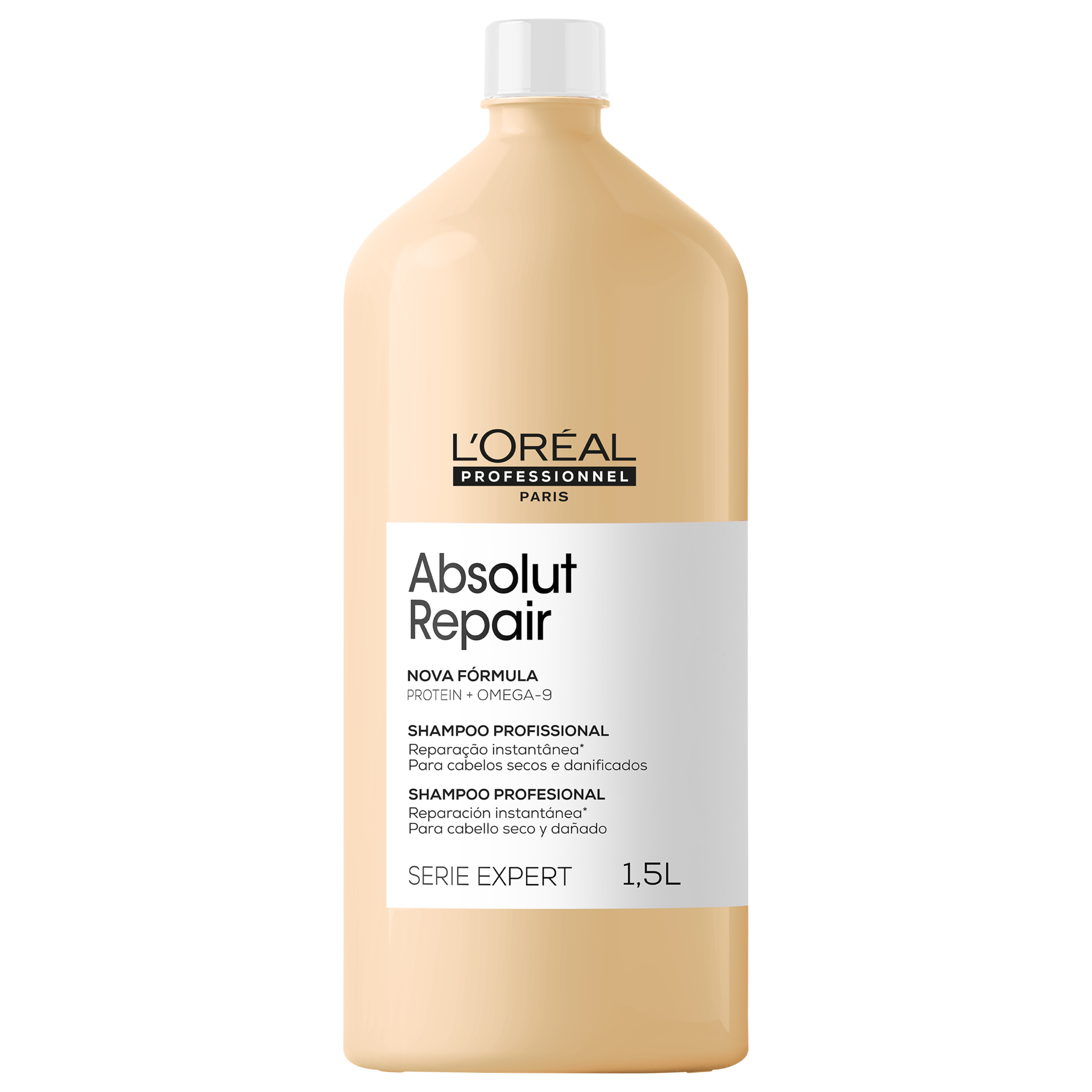 L’ORÉAL PROFESSIONNEL ABSOLUTE REPAIR SHAMPOO REPARAÇÃO 1.5L L’ORÉAL PROFESSIONNEL ABSOLUTE REPAIR SHAMPOO REPARAÇÃO 1.5L