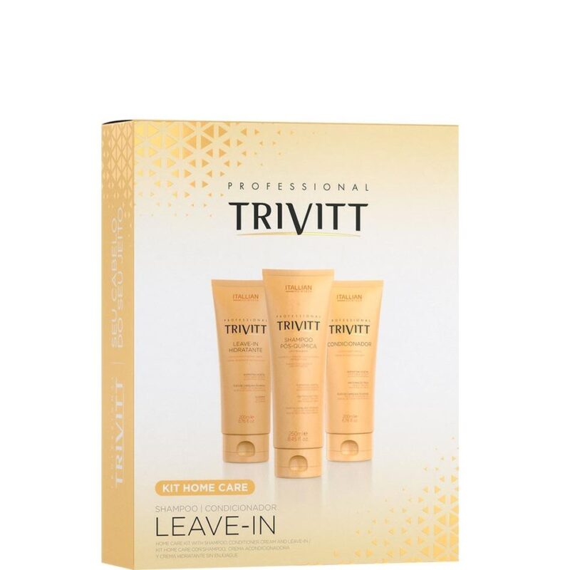 ITALLIAN HAIR TECH PROFISSIONAL TRIVITT KIT HOME CARE HIDRATAÇÃO INTENSIVA LEAVE-IN