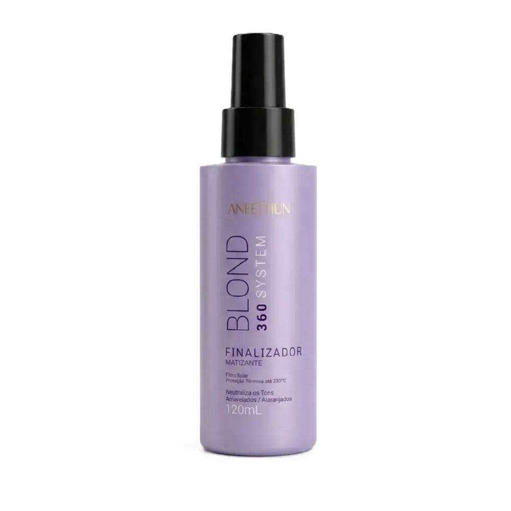 ANEETHUN PROFISSIONAL BLOND 360 SYSTEM FINALIZADOR MATIZANTE 120ML ANEETHUN PROFISSIONAL BLOND 360 SYSTEM FINALIZADOR MATIZANTE 120ML