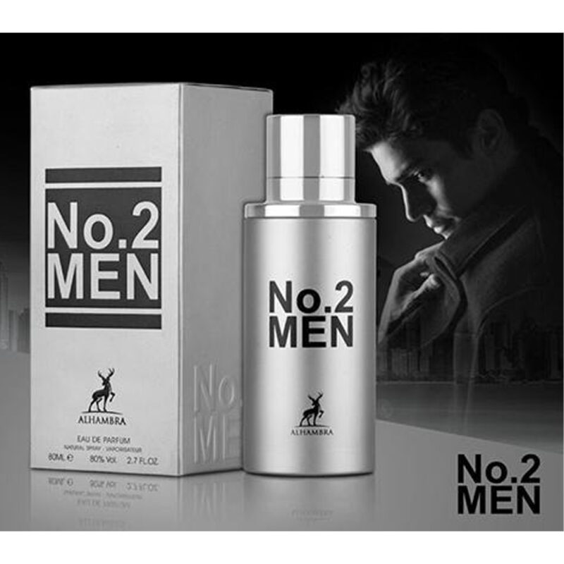 MAISON ALHAMBRA PERFUME No.2 MEN EAU DE PARFUM 80ML