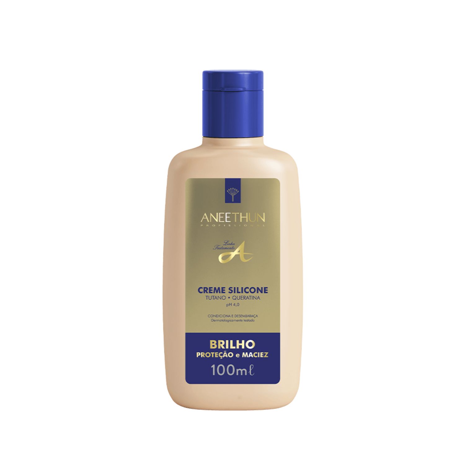 ANEETHUN PROFISSIONAL LINHA TRATAMENTO A CREME SILICONE BRILHO, PROTEÇÃO E MACIEZ 100ML ANEETHUN PROFISSIONAL LINHA TRATAMENTO A CREME SILICONE BRILHO, PROTEÇÃO E MACIEZ 100ML