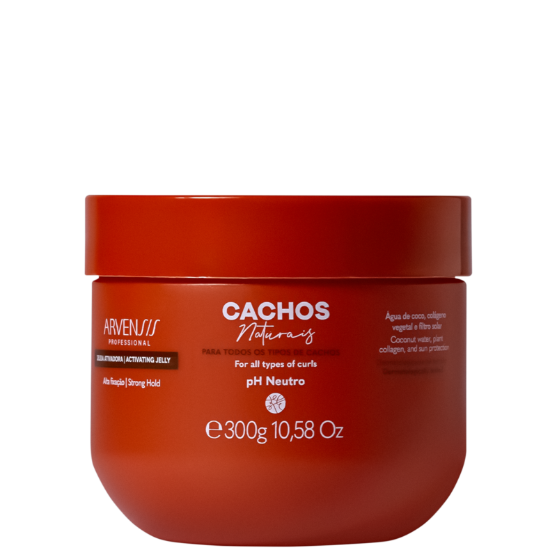 Arvensis Gelatina Ativadora Cachos Naturais Suave 300g