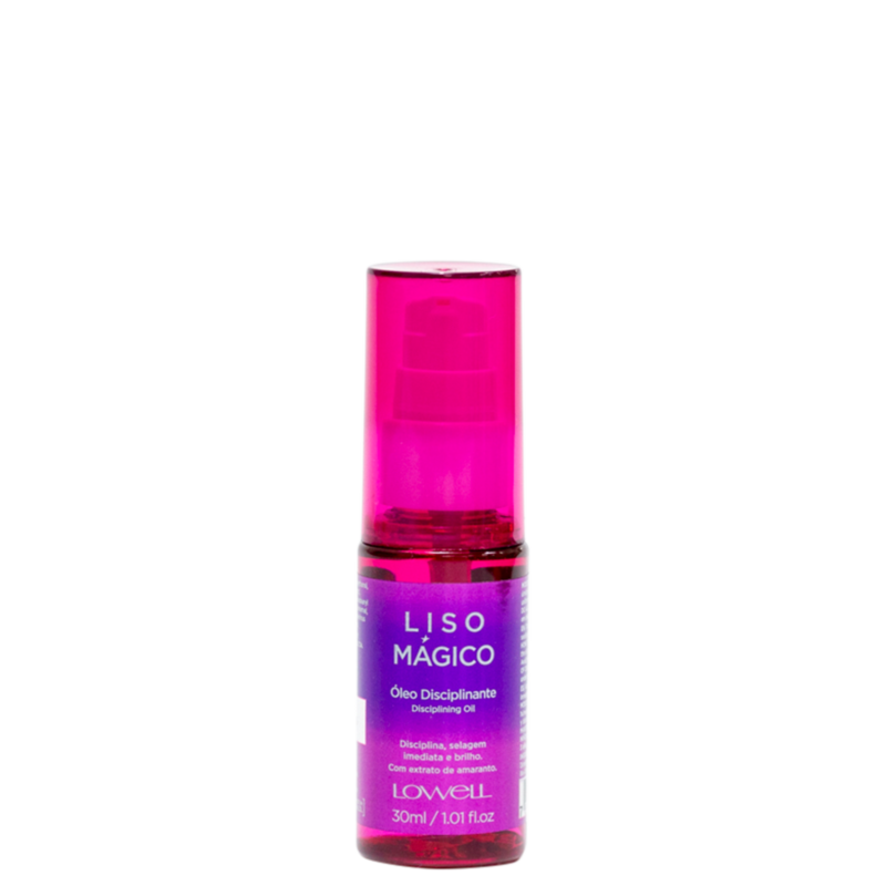 LOWELL PROFISSIONAL LISO MÁGICO ÓLEO DISCIPLINANTE 30ML