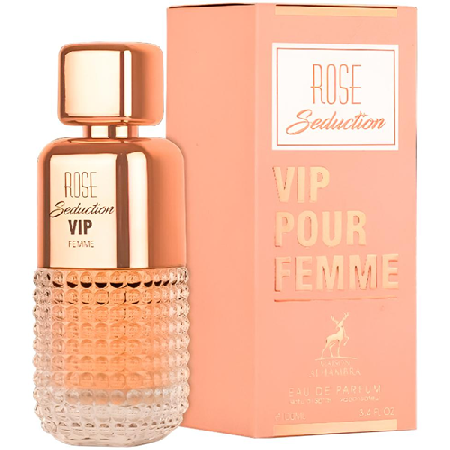 MAISON ALHAMBRA PERFUME ROSE SEDUCTION VIP POUR FEMME EAU DE PRFUM 100ML MAISON ALHAMBRA PERFUME ROSE SEDUCTION VIP POUR FEMME EAU DE PRFUM 100ML