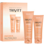 ITALLIAN HAIR TECH PROFISSIONAL TRIVITT KIT NUTRIÇÃO HOME CARE