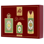 Descubra a grandiosidade e doçura com o Kit Lattafa Queen of Arabia. Uma experiê…