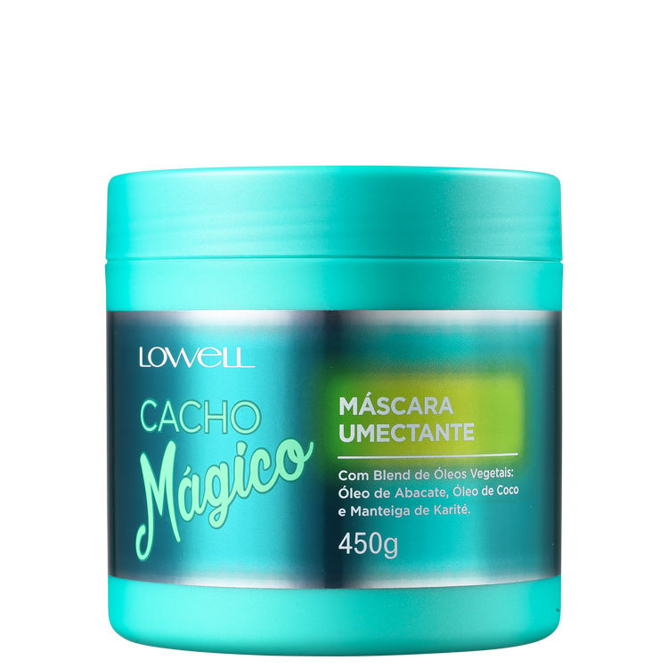 LOWELL PROFISSIONAL CACHOS MÁGICO MÁSCARA HIDRATANTE 450G LOWELL PROFISSIONAL CACHOS MÁGICO MÁSCARA HIDRATANTE 450G