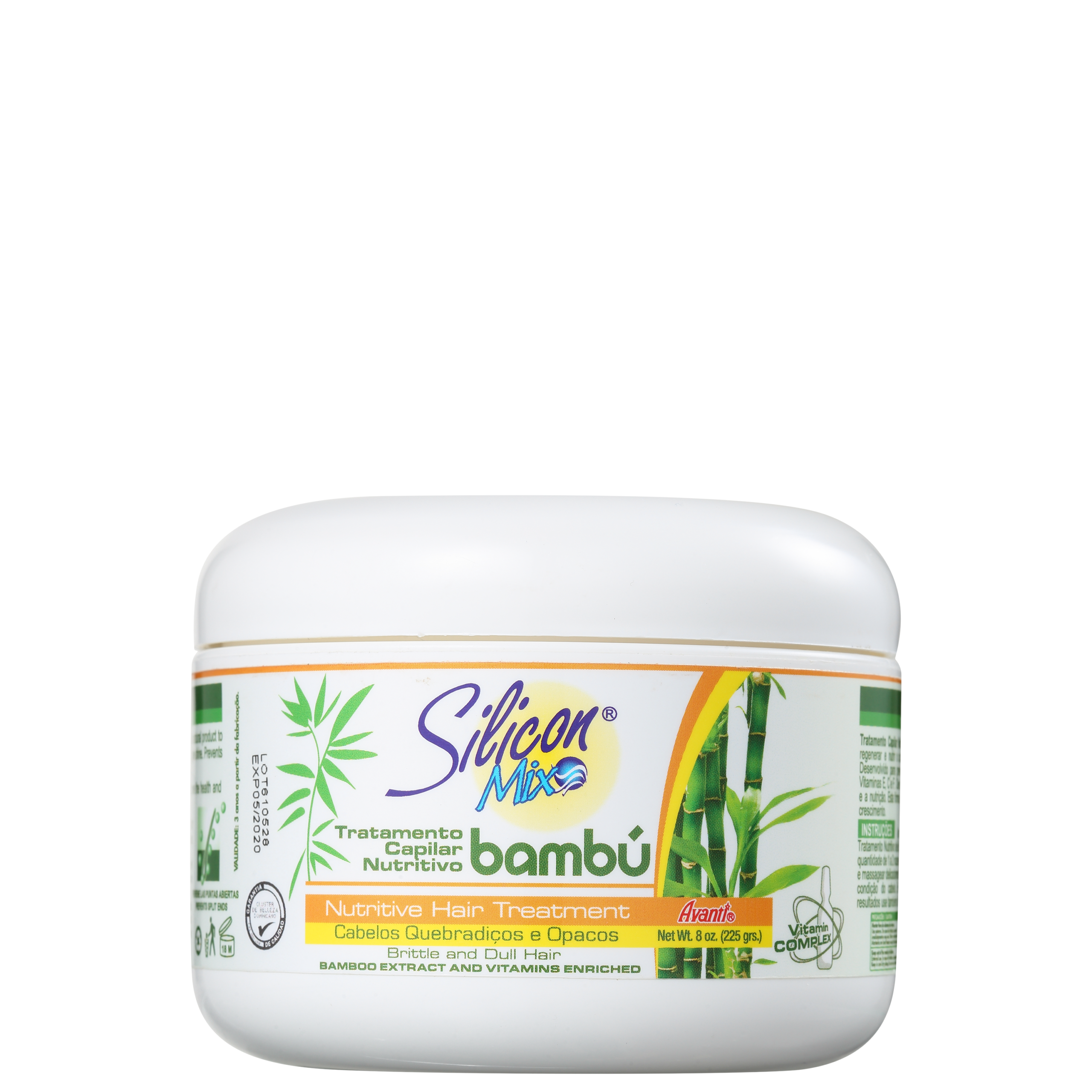 SILICON MIX BAMBÚ MASCARA NUTRITIVA 225G
