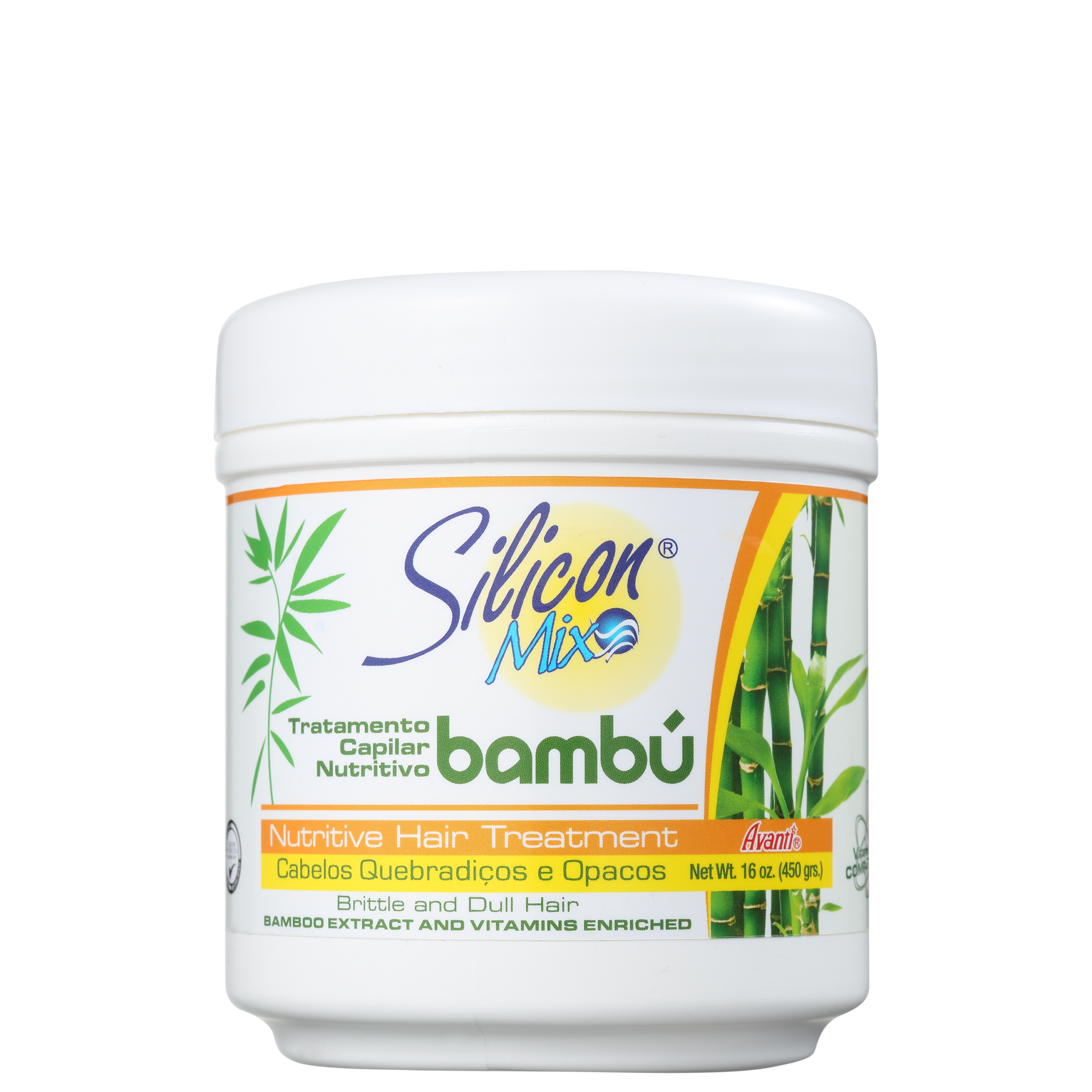 SILICON MIX BAMBÚ MASCARA NUTRITIVA 450G