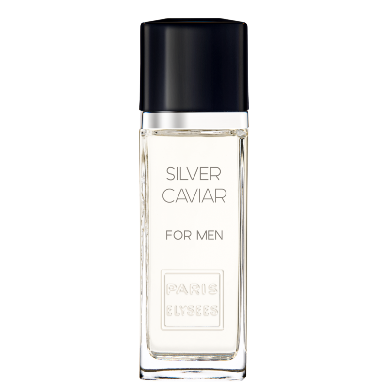 PARIS ELYSEES PERFUME SILVER CAVIAR FOR MEN 100ML
