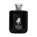 FRAGRANCE WORLD PERFUME SOLO POUR HOMME BLACK EAU DE PARFUM 100ML FRAGRANCE WORLD PERFUME SOLO POUR HOMME BLACK EAU DE PARFUM 100ML
