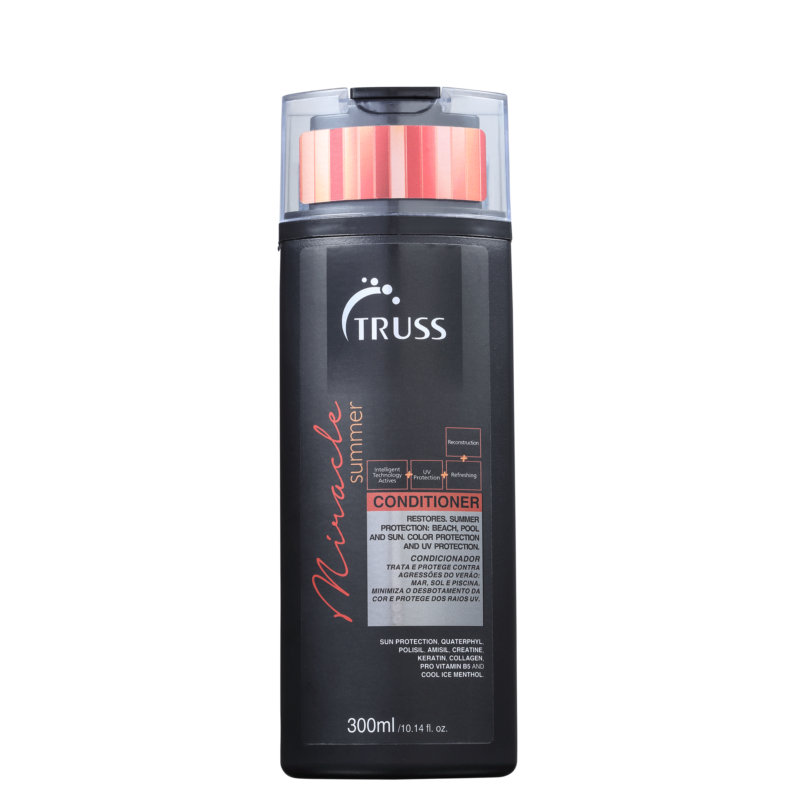 TRUSS PROFESSIONAL MIRACLE SUMMER CONDICIOADOR 300ML TRUSS PROFESSIONAL MIRACLE SUMMER CONDICIOADOR 300ML