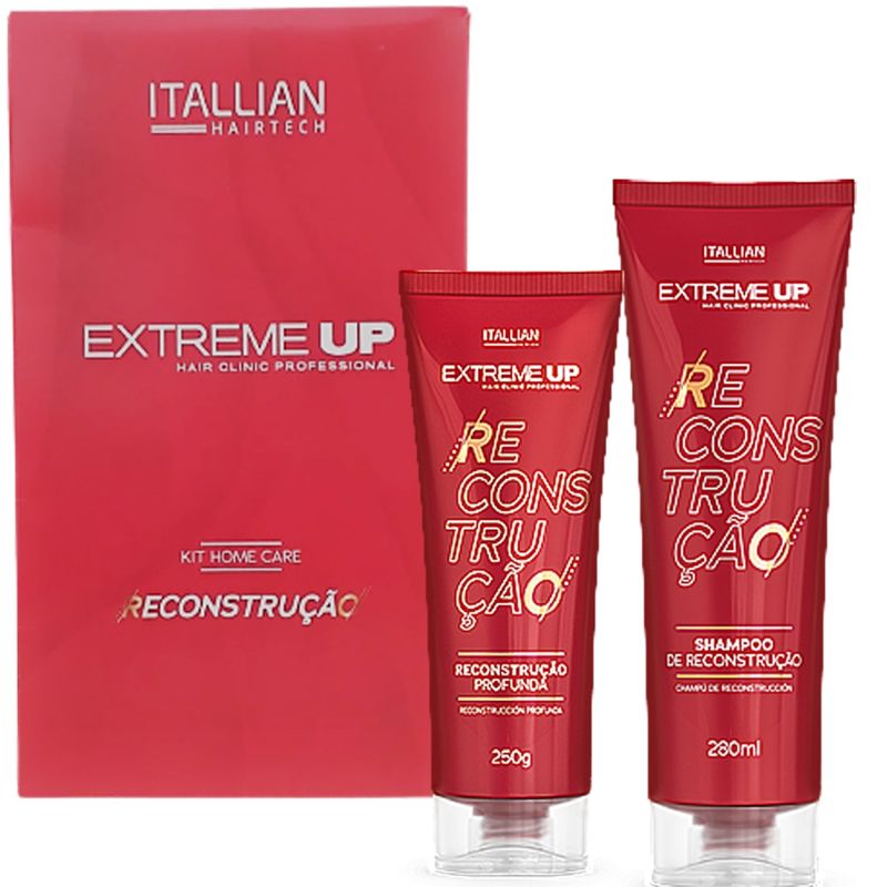 KIT ITALLIAN HAIR TECH PROFISSIONAL TRIVITT EXTREME UP RECONSTRUÇÃO KIT ITALLIAN HAIR TECH PROFISSIONAL TRIVITT EXTREME UP RECONSTRUÇÃO
