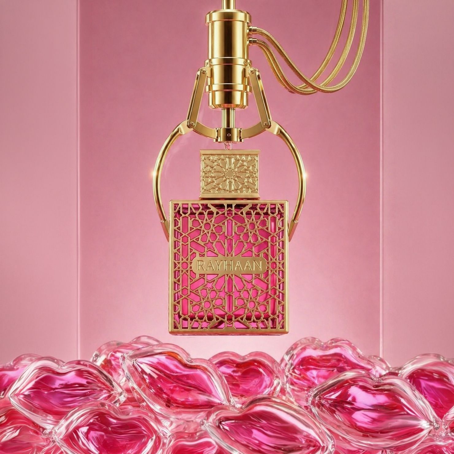 RAYHAAN PERFUME KISS EDP 100ML - Imagem 4